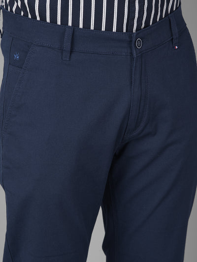 Navy Blue Trousers-Men Trousers-Crimsoune Club
