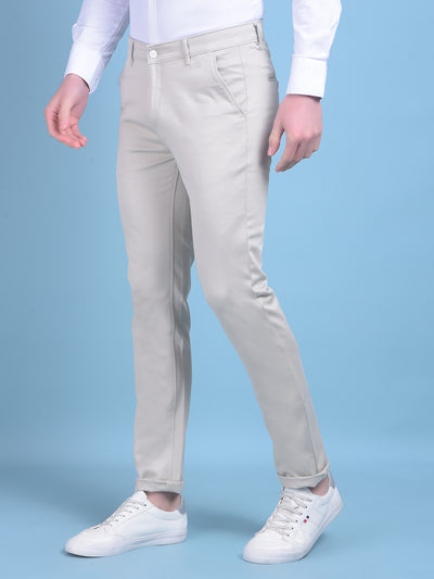 Grey Trousers-Men Trousers-Crimsoune Club