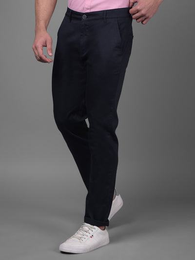 Blue Trousers-Men Trousers-Crimsoune Club