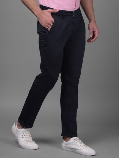 Blue Trousers-Men Trousers-Crimsoune Club