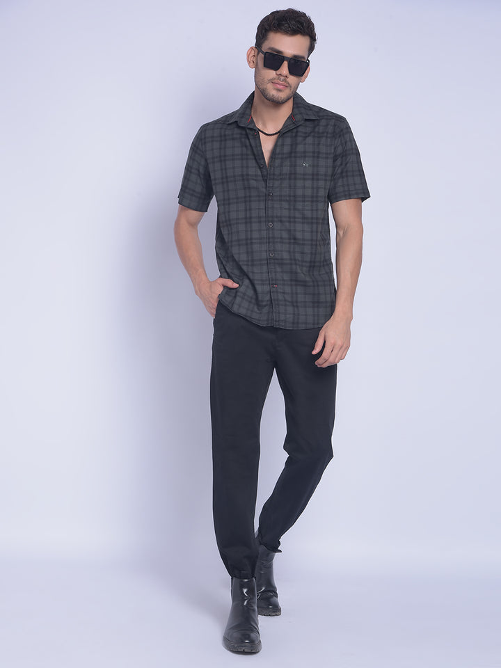 Black Trousers-Men Trousers-Crimsoune Club