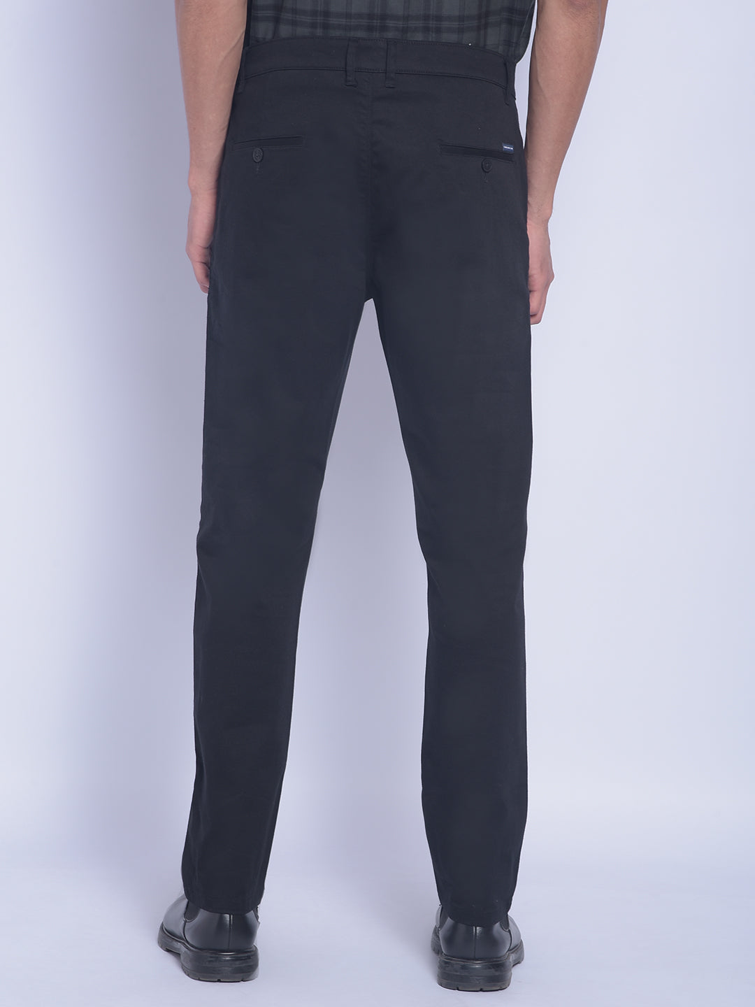 Black Trousers-Men Trousers-Crimsoune Club