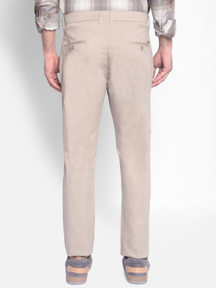 Grey Printed Trousers-Men Trousers-Crimsoune Club