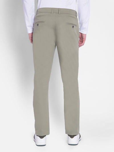 Olive Printed Trousers-Men Trousers-Crimsoune Club