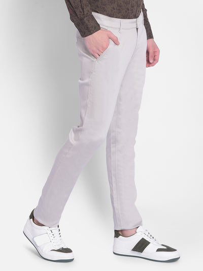 Grey Trousers-Men Trousers-Crimsoune Club