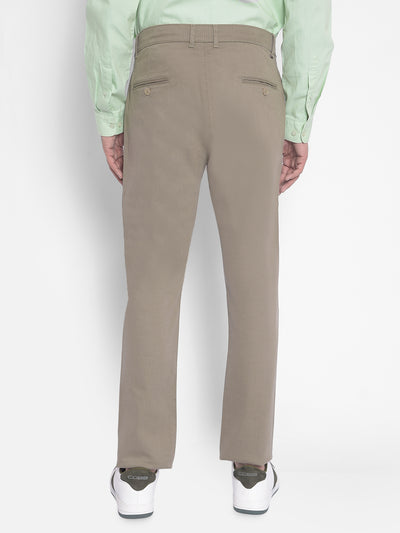 Olive Printed Trousers-Men Trousers-Crimsoune Club