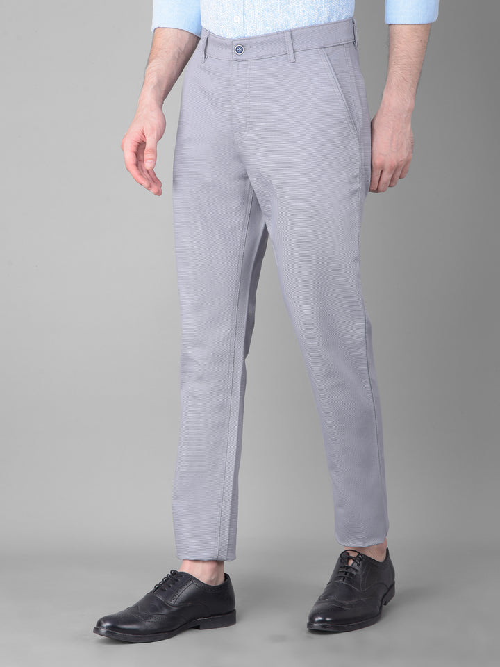 Grey Trousers-Men Trousers-Crimsoune Club