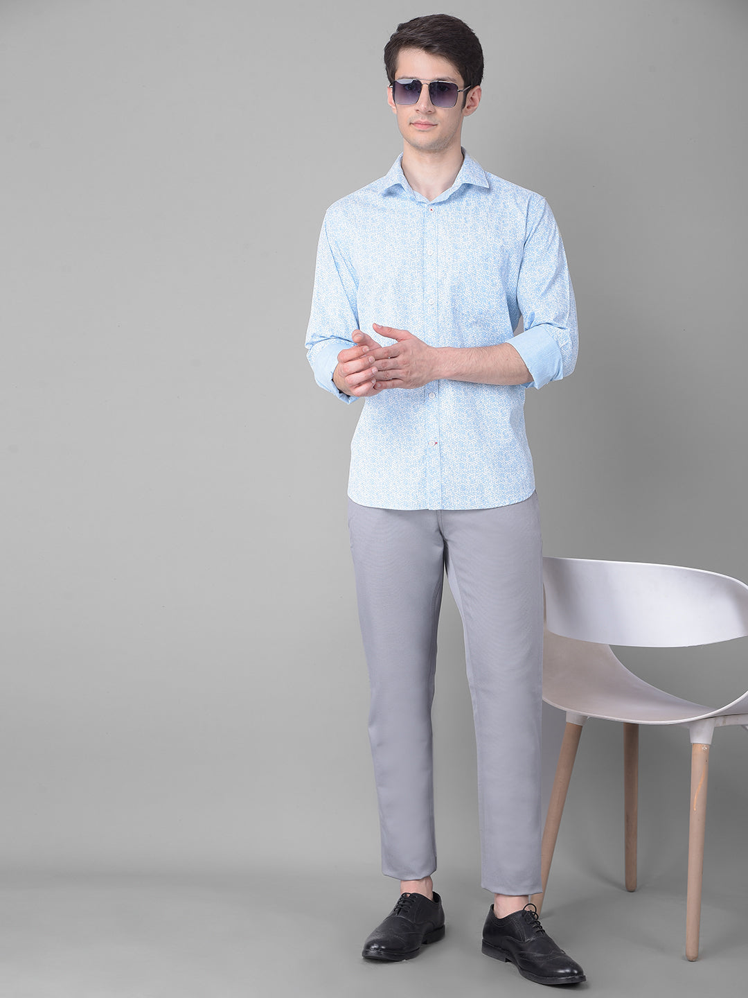 Grey Trousers-Men Trousers-Crimsoune Club