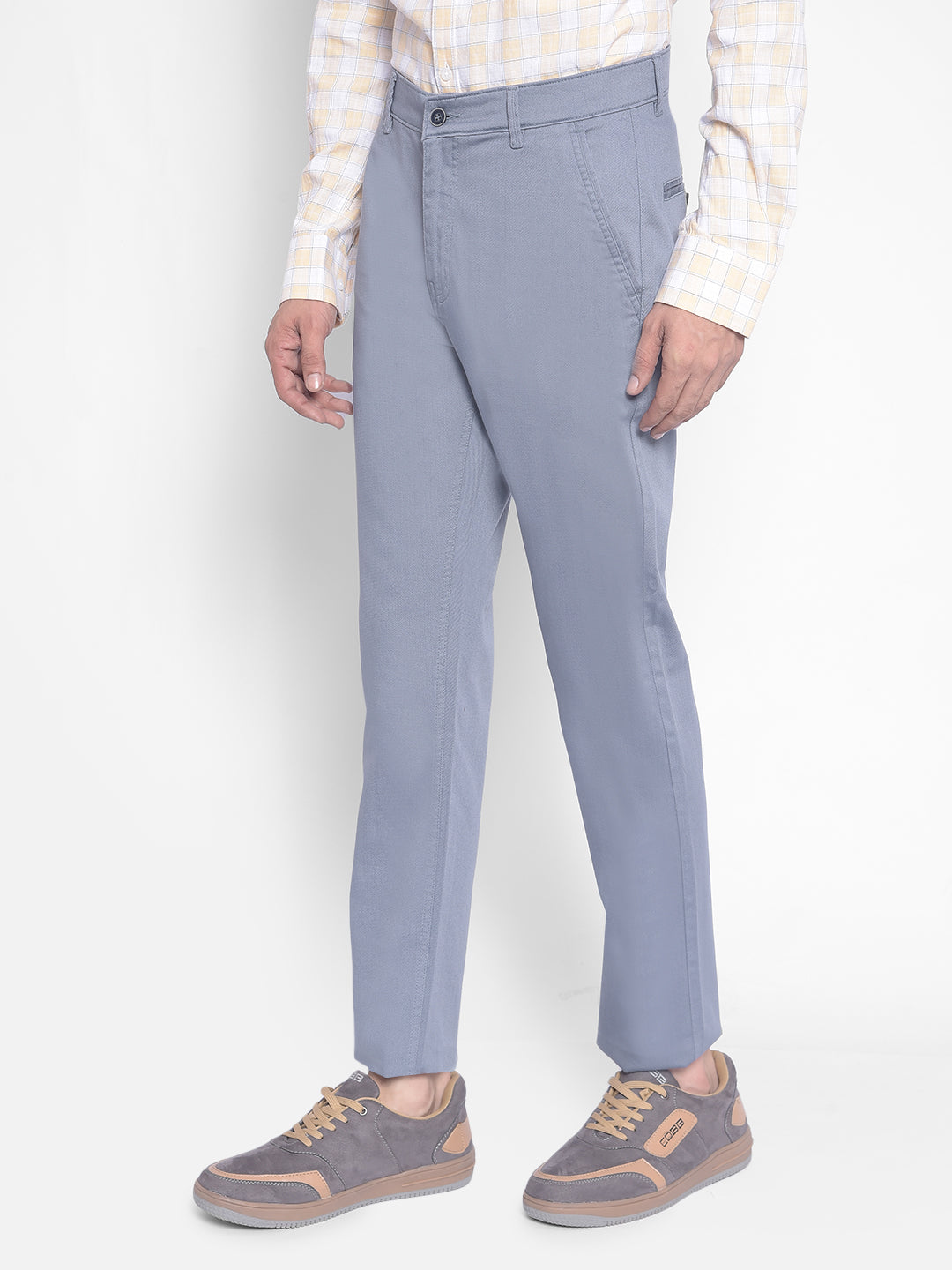 Blue Trousers-Men Trousers-Crimsoune Club