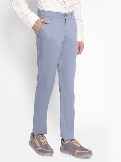 Blue Trousers-Men Trousers-Crimsoune Club