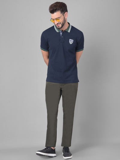 Olive Trousers-Men Trousers-Crimsoune Club