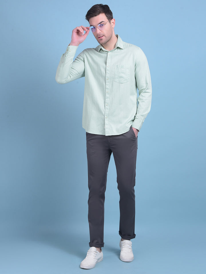 Grey Trousers-Men Trousers-Crimsoune Club
