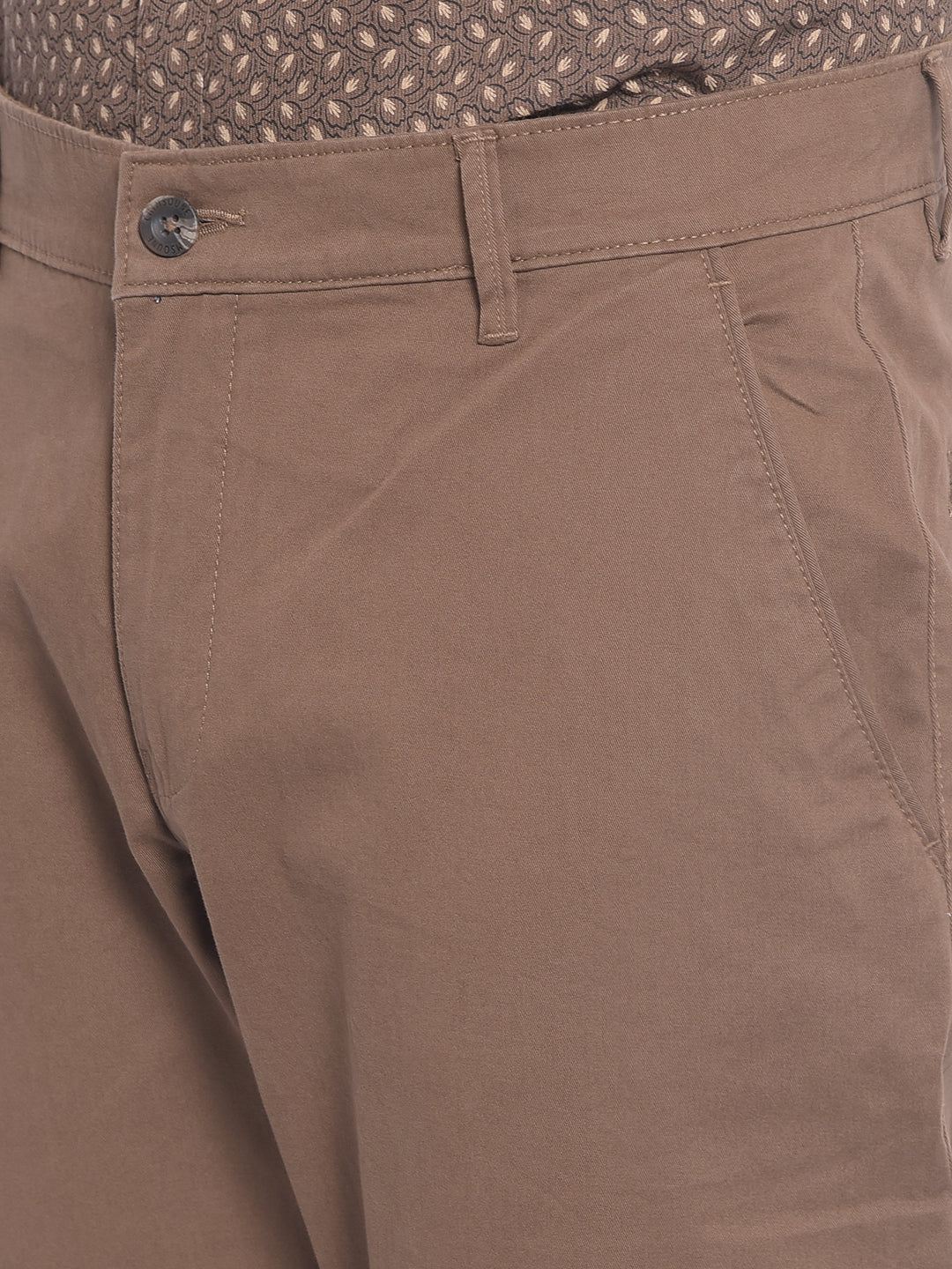 Brown Trousers-Men Trousers-Crimsoune Club