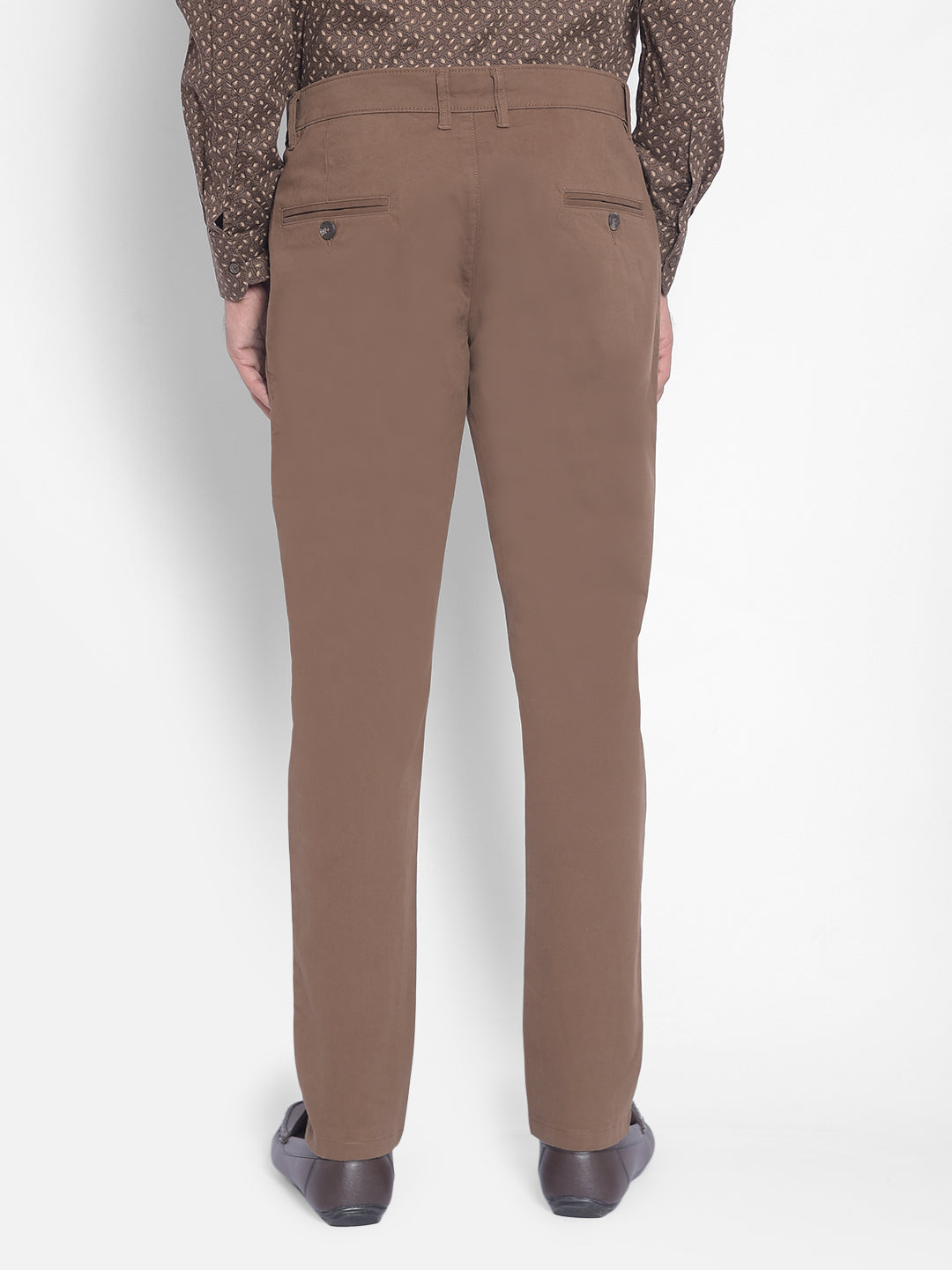 Brown Trousers-Men Trousers-Crimsoune Club