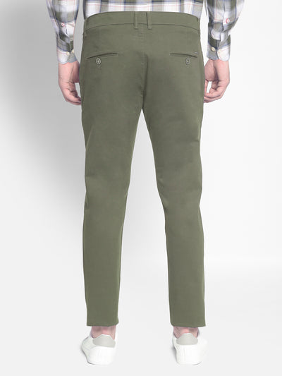 Green Trousers-Men Trousers-Crimsoune Club