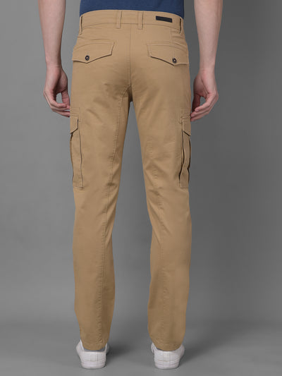 Khaki Trousers-Men Trousers-Crimsoune Club