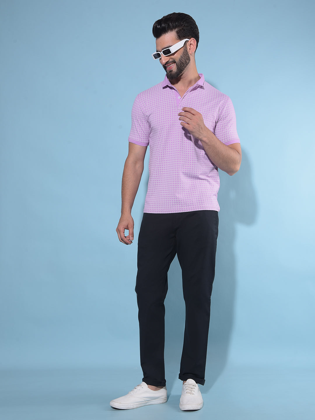 Black Cotton Trousers-Men Trousers-Crimsoune Club