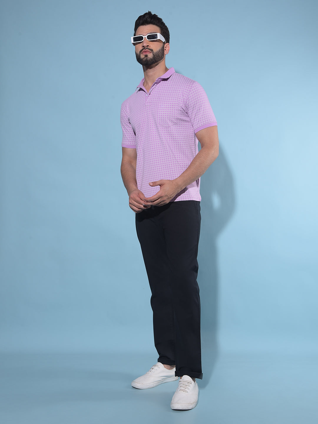 Black Cotton Trousers-Men Trousers-Crimsoune Club