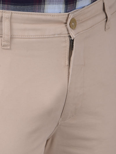 Beige Trousers-Men Trousers-Crimsoune Club