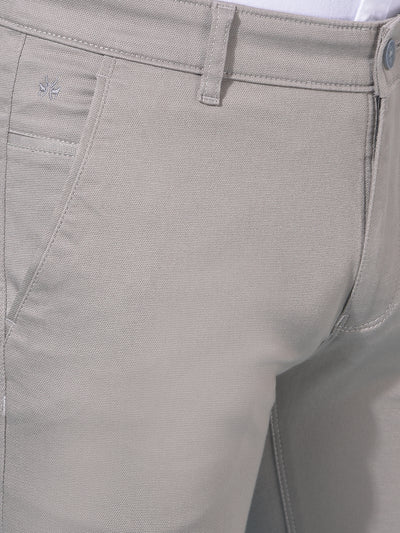 Grey Stretchable Trousers-Men Trousers-Crimsoune Club