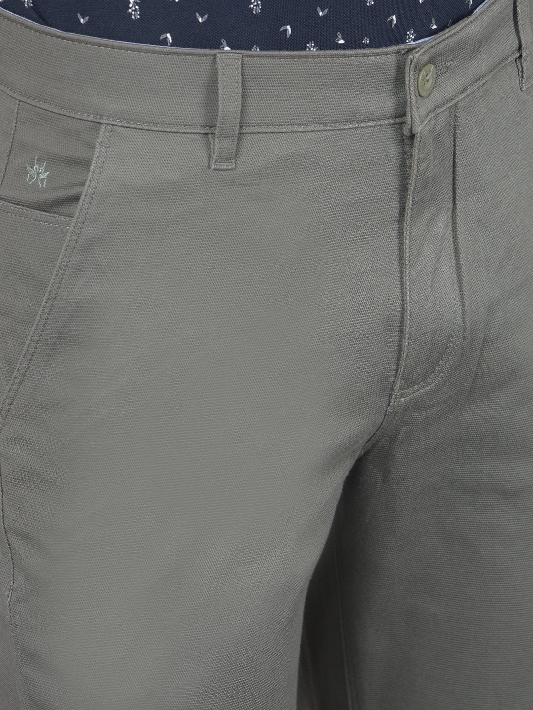 Olive Trousers-Men Trousers-Crimsoune Club