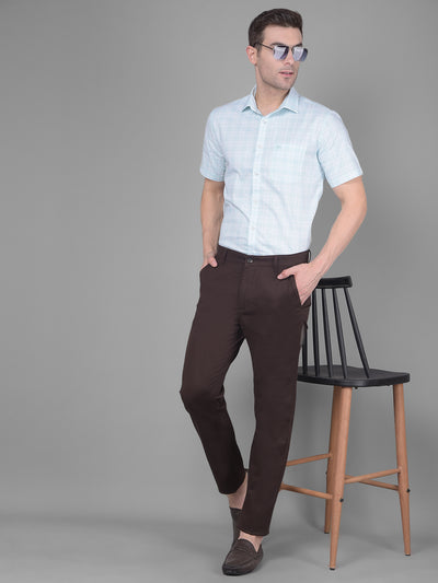 Brown Trousers-Men Trousers-Crimsoune Club