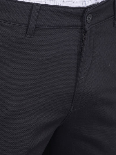 Black Trousers-Men Trousers-Crimsoune Club