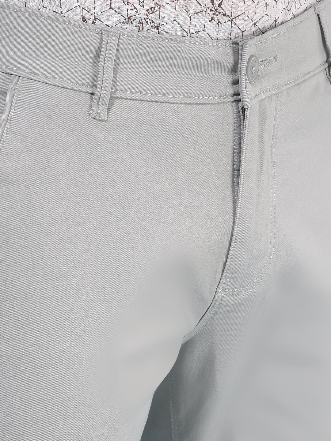 Green Cotton Trousers-Men Trousers-Crimsoune Club