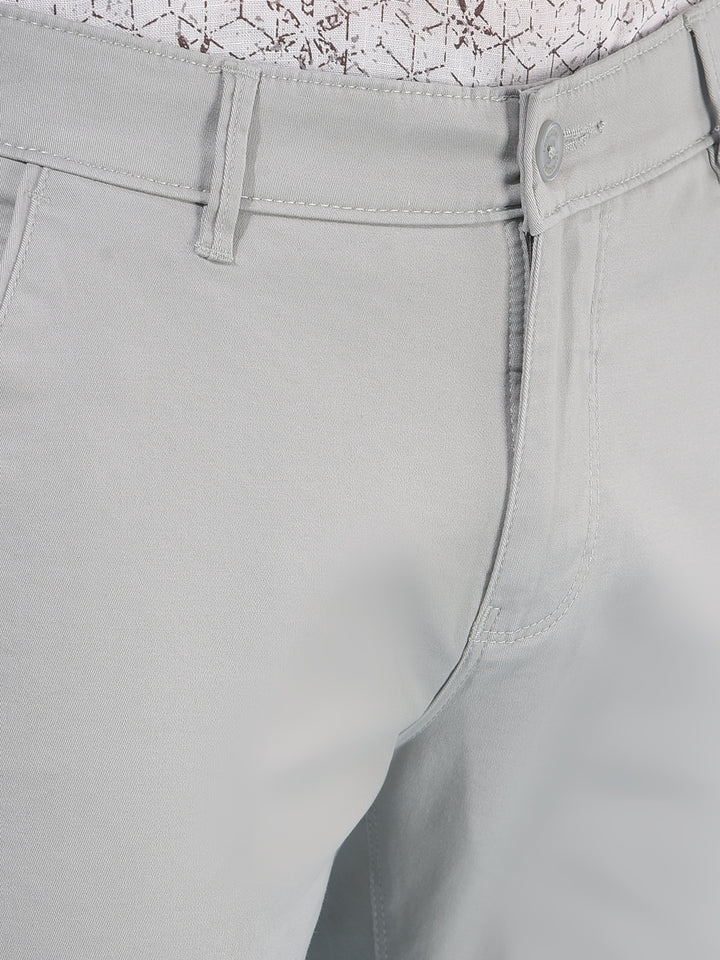 Green Cotton Trousers-Men Trousers-Crimsoune Club