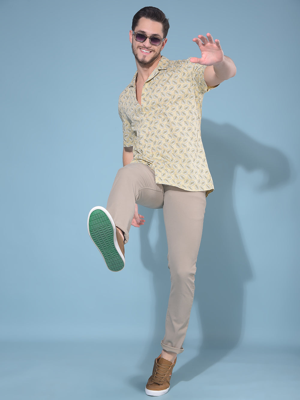 Grey Stretchable Trousers-Men Trousers-Crimsoune Club