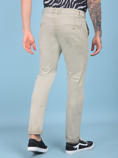 Green Stretchable Trousers-Men Trousers-Crimsoune Club