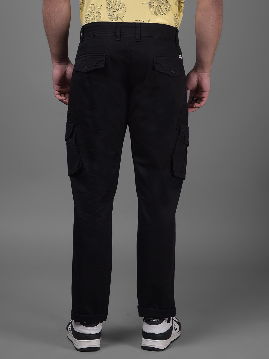 Black Trousers-Men Trousers-Crimsoune Club