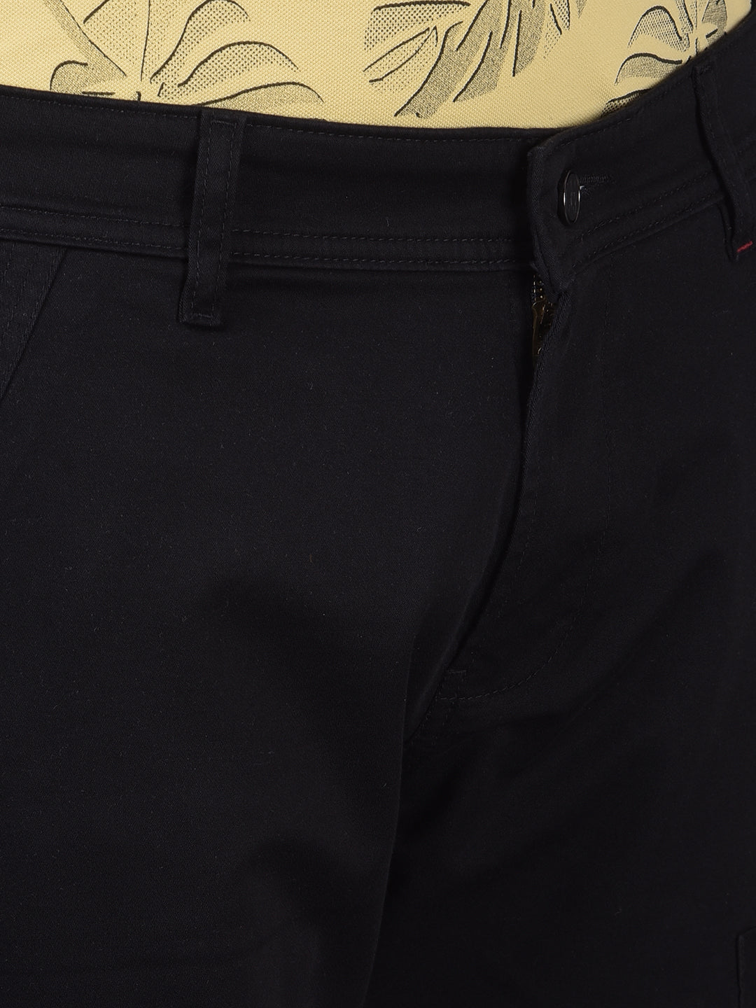 Black Trousers-Men Trousers-Crimsoune Club