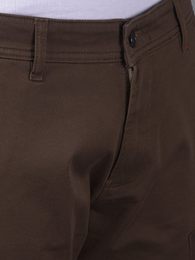 Brown Trousers-Men Trousers-Crimsoune Club