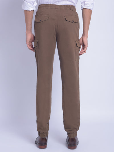 Brown Trousers-Men Trousers-Crimsoune Club