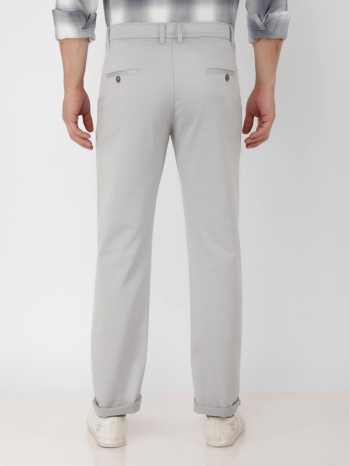 Beige Straight Trousers-Men Trousers-Crimsoune Club