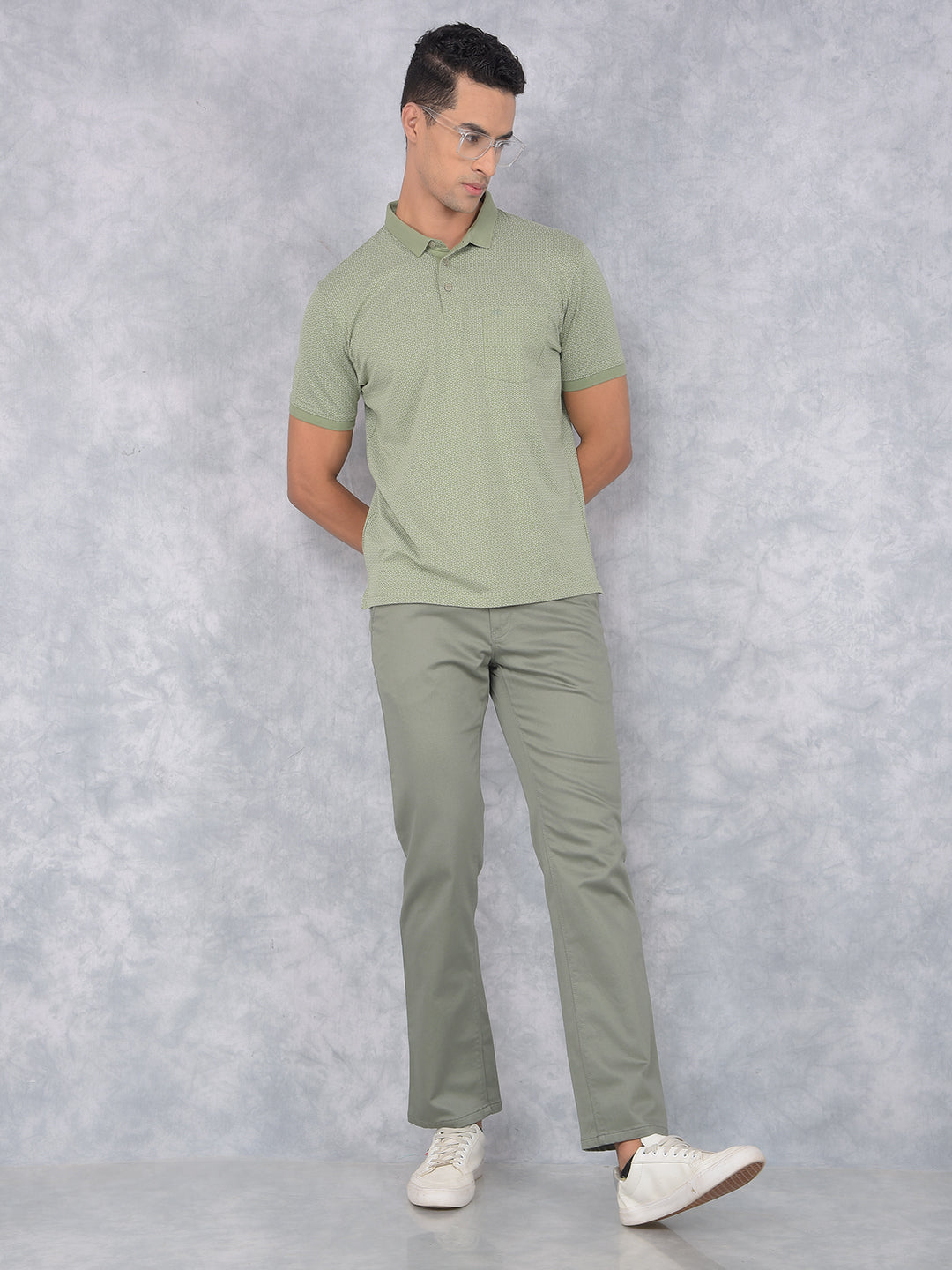 Grey Straight Trousers-Men Trousers-Crimsoune Club