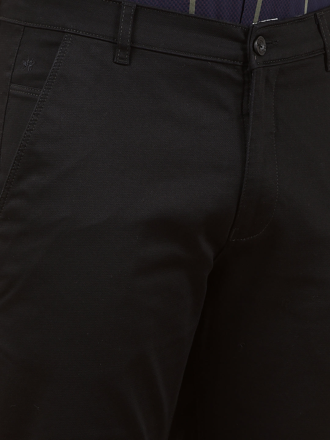 Black Straight Chinos-Men Trousers-Crimsoune Club