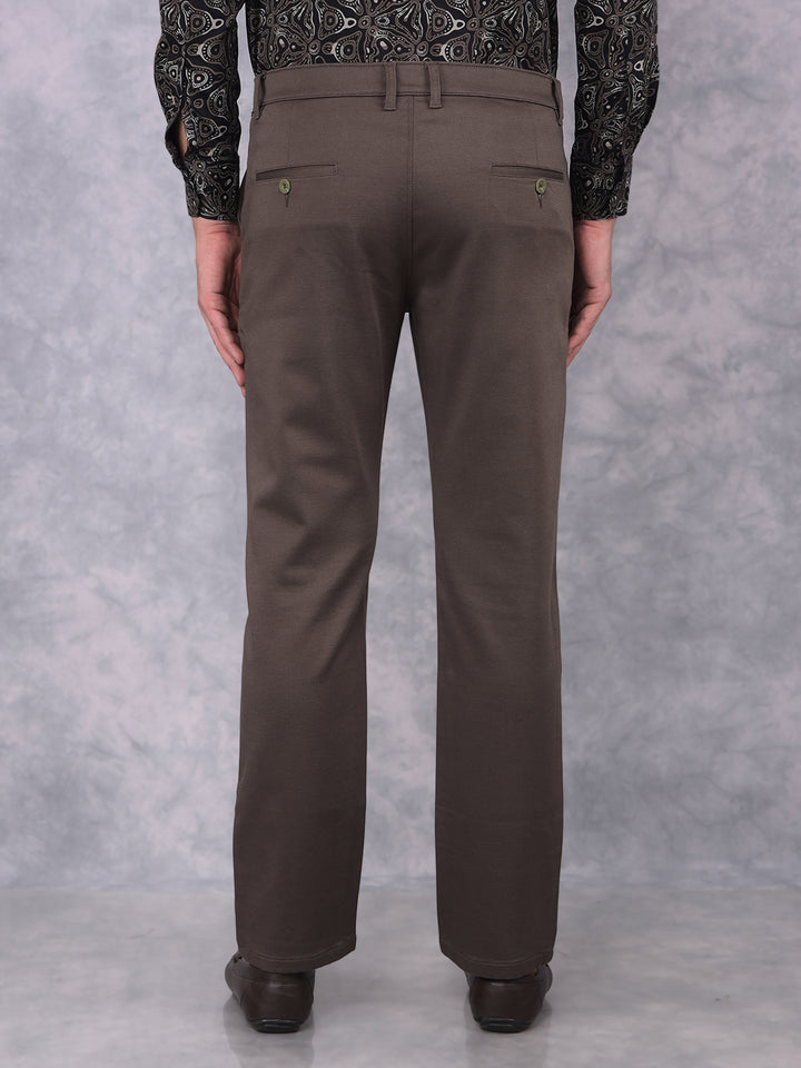 Olive Trousers-Men Trousers-Crimsoune Club