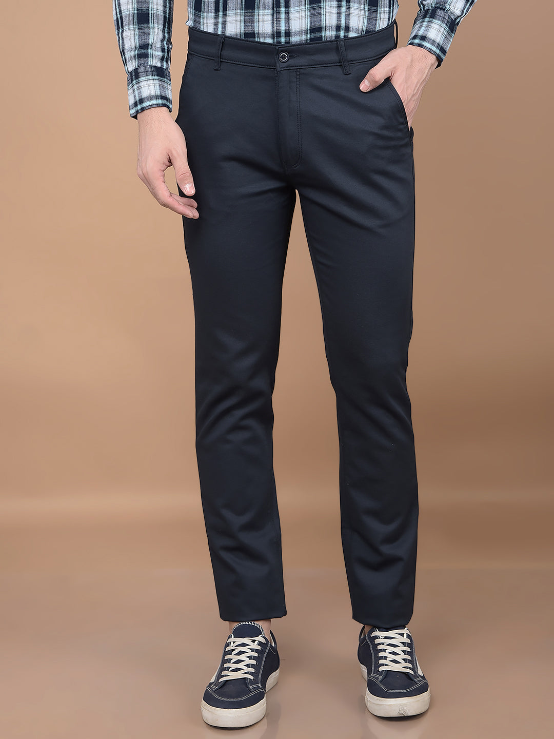 Black Trousers-Men Trousers-Crimsoune Club
