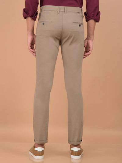 Khaki Trousers-Men Trousers-Crimsoune Club