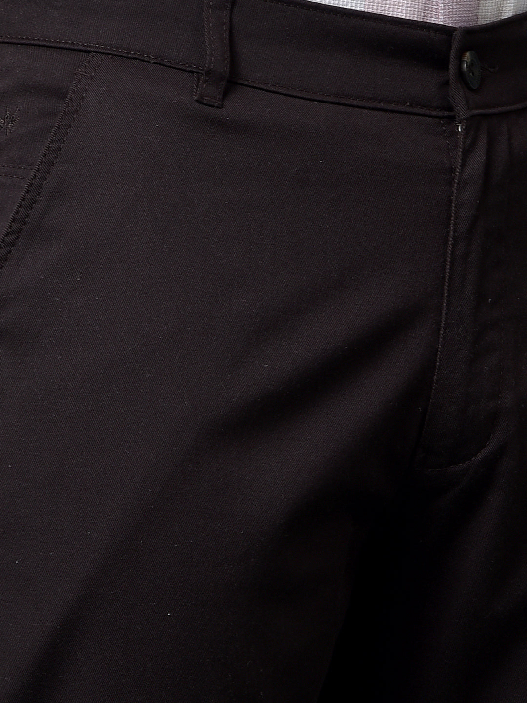 Brown Straight Trousers-Men Trousers-Crimsoune Club