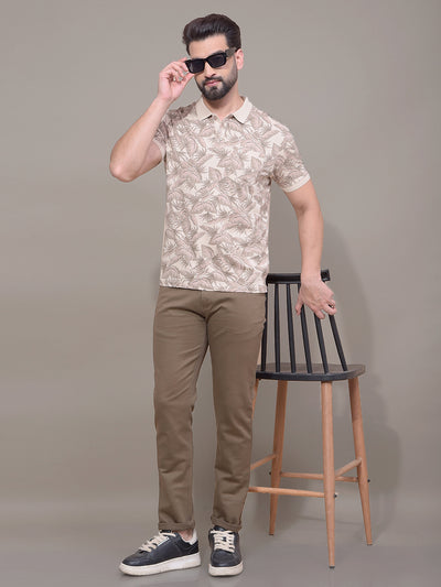 Brown Trousers-Men Trousers-Crimsoune Club