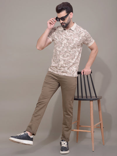 Brown Trousers-Men Trousers-Crimsoune Club