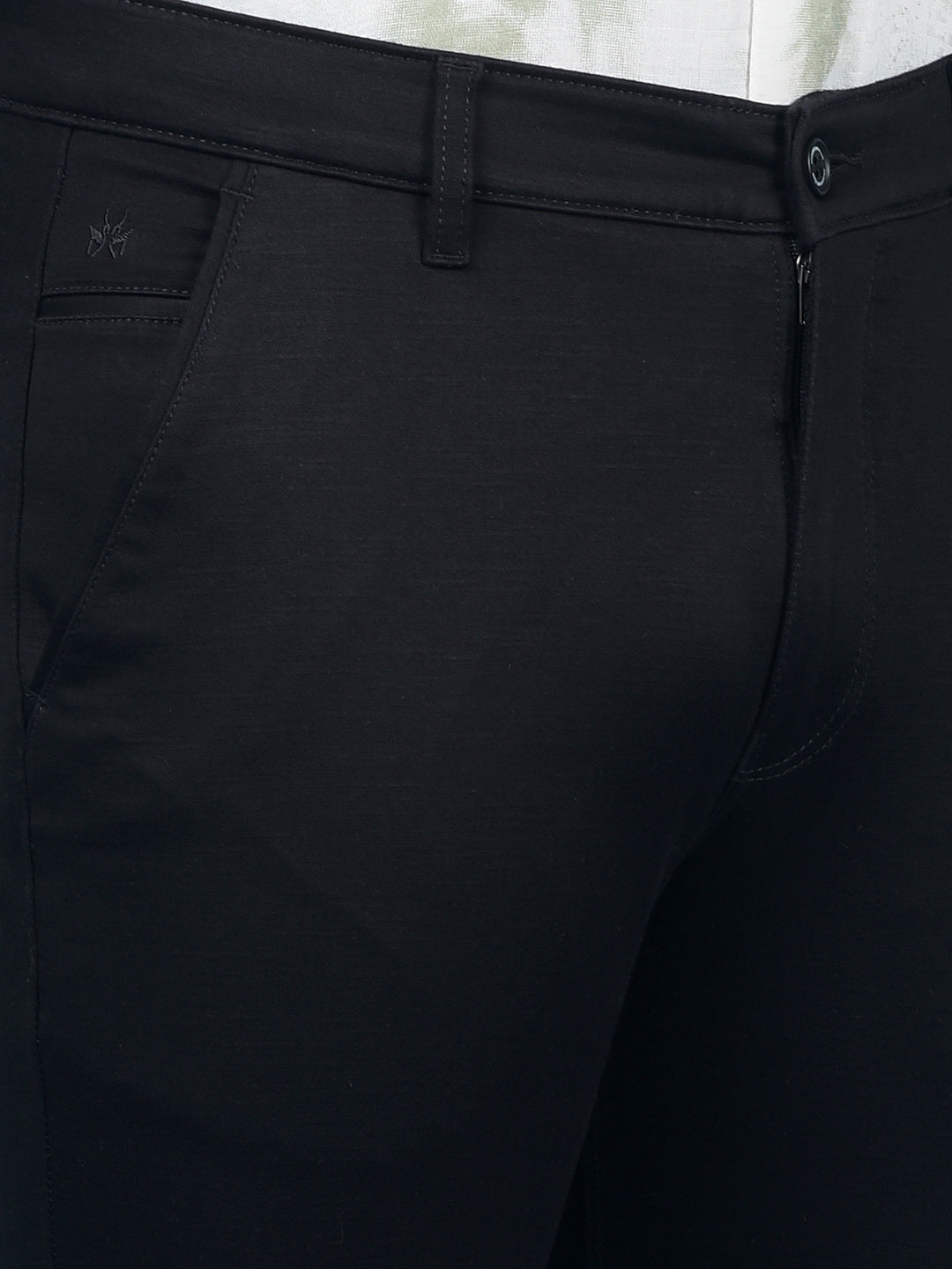 Black Trousers-Men Trousers-Crimsoune Club