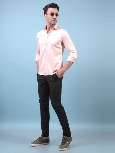 Men's Olive Trousers-Men Trousers-Crimsoune Club