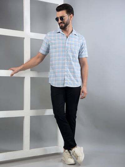 Navy Blue Trousers-Men Trousers-Crimsoune Club