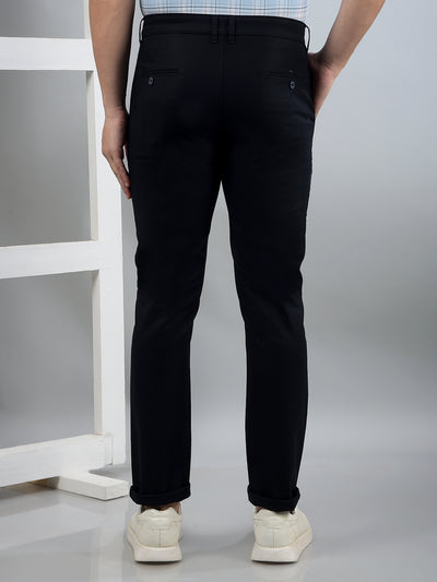 Navy Blue Trousers-Men Trousers-Crimsoune Club