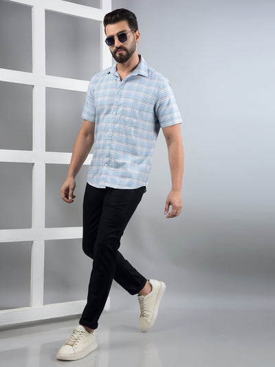 Navy Blue Trousers-Men Trousers-Crimsoune Club