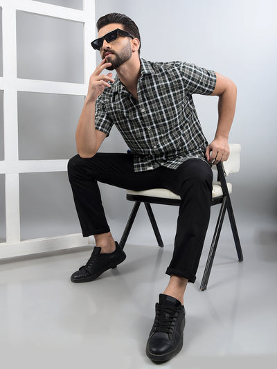 Black Trousers-Men Trousers-Crimsoune Club